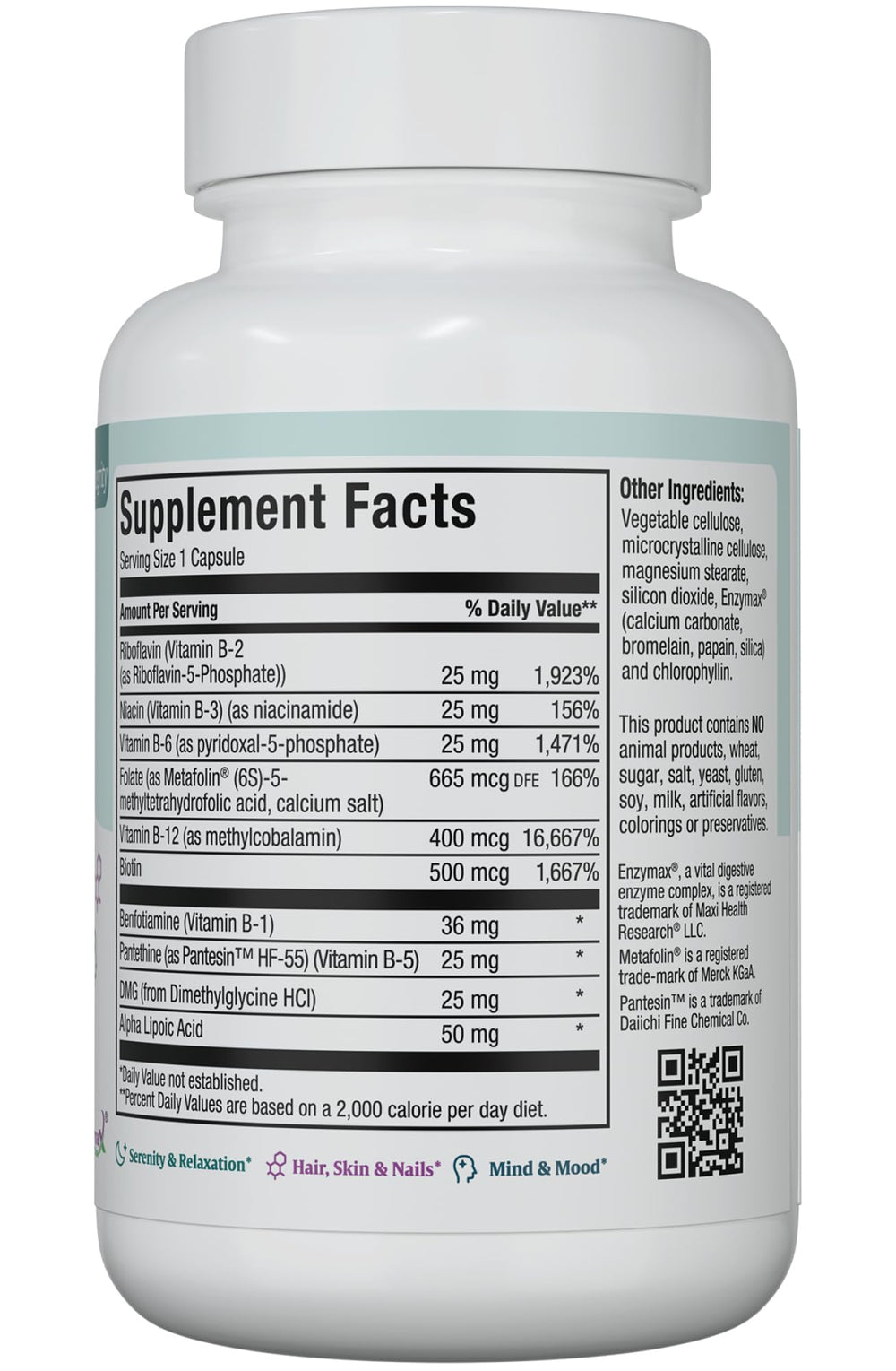 Maxi Health closeup of capsule texture and vegan shell for purity
