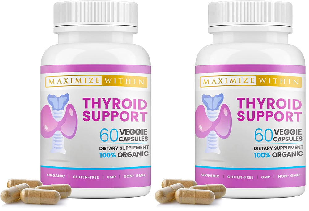 Maximize Within Thyroid Support bottle front view
