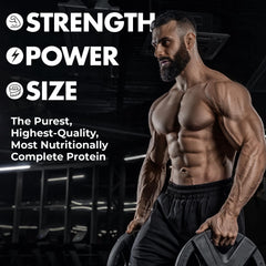 Blend of ingredients: Whey Protein Isolate, Whey Protein Concentrate, Potassium Caseinate, Micellar Casein
