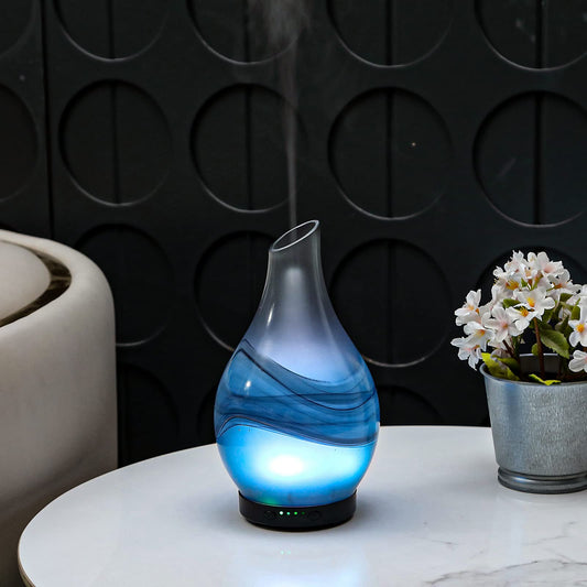 Diffuser displaying 7 color ambient lights