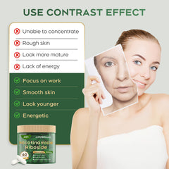 Ingredients: NR, resveratrol and quercetin