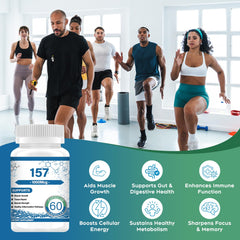 Plant cellulose capsules filled with amino acids inside MayBeJiangWei capsules