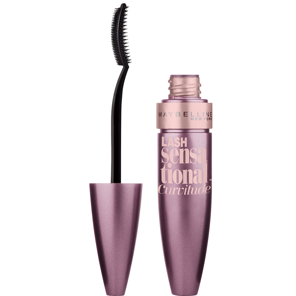 Maybelline Lash Sensational Curvitude with curved wand lifts lashes for curling effect