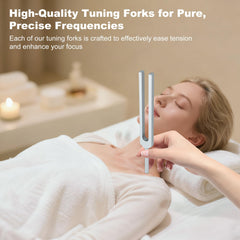 Mayful tuning forks 136Hz calm mind during meditation for clearer focus.