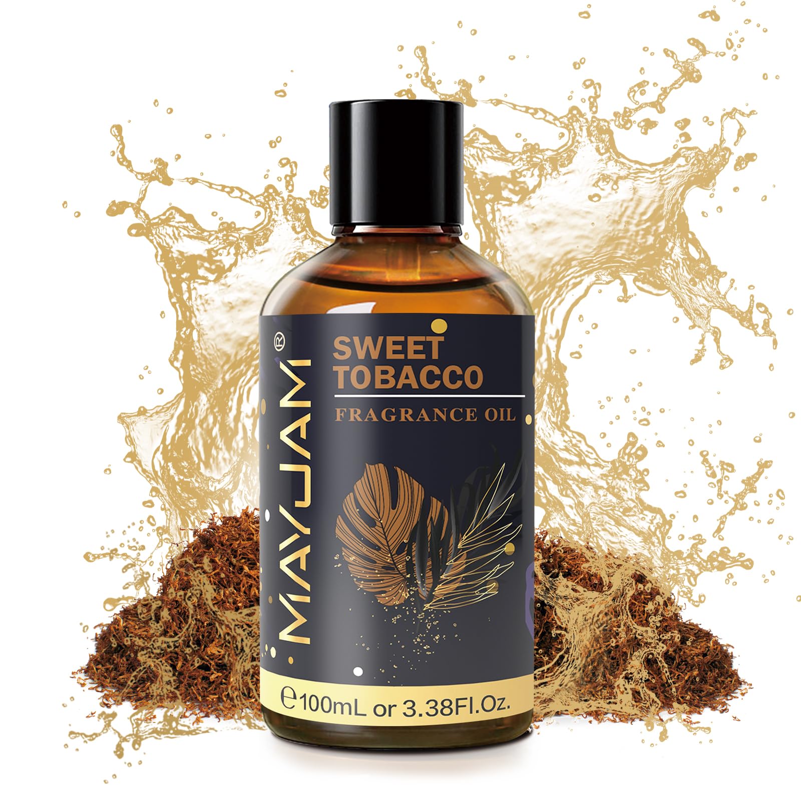 Label showing 100ml / 3.38 fl oz capacity