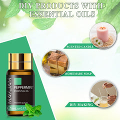Vanilla essential oil bottle from MAYJAM 35x5ML set