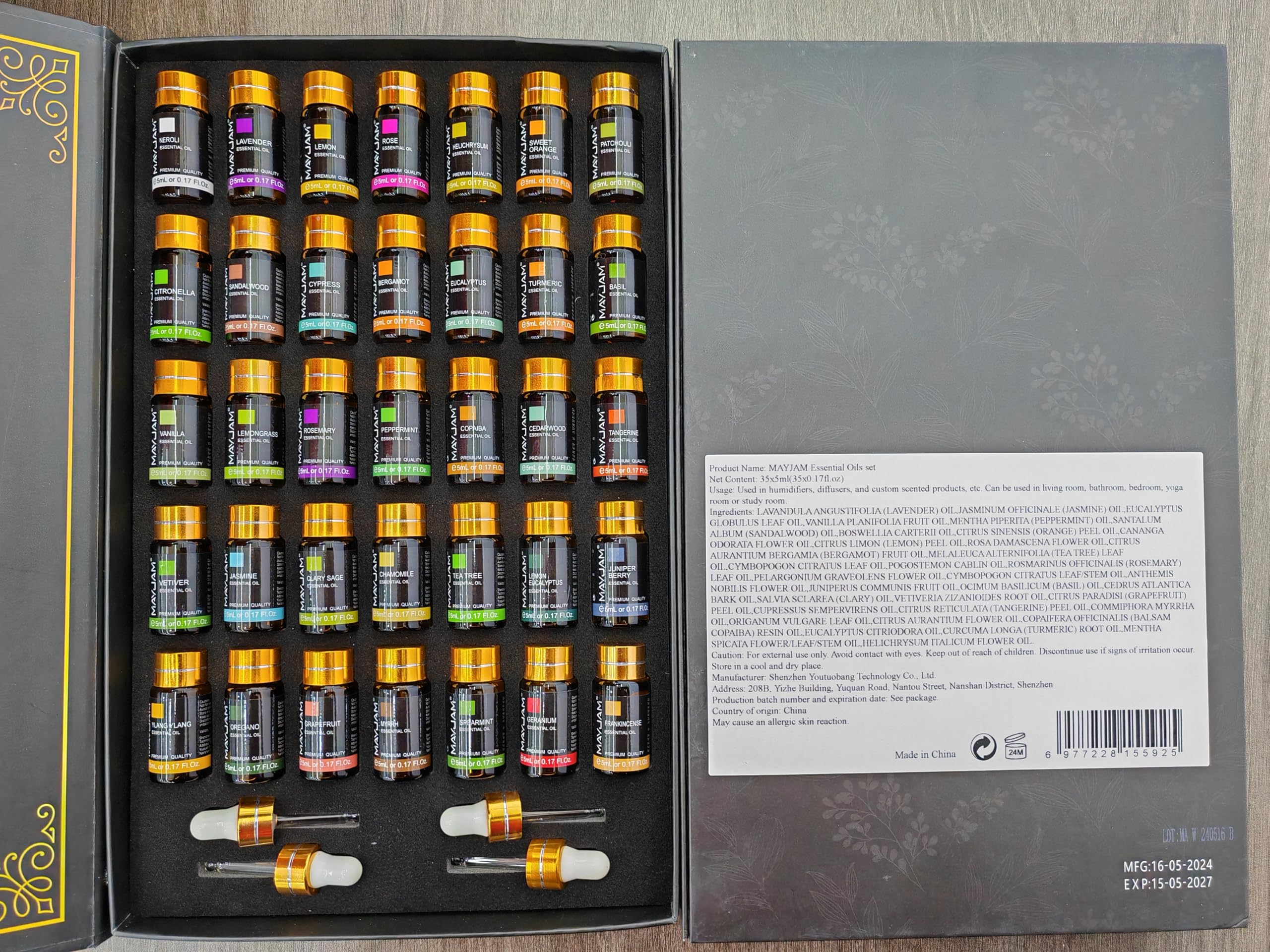 Lifestyle: diffuser with MAYJAM essential oils and DIY projects