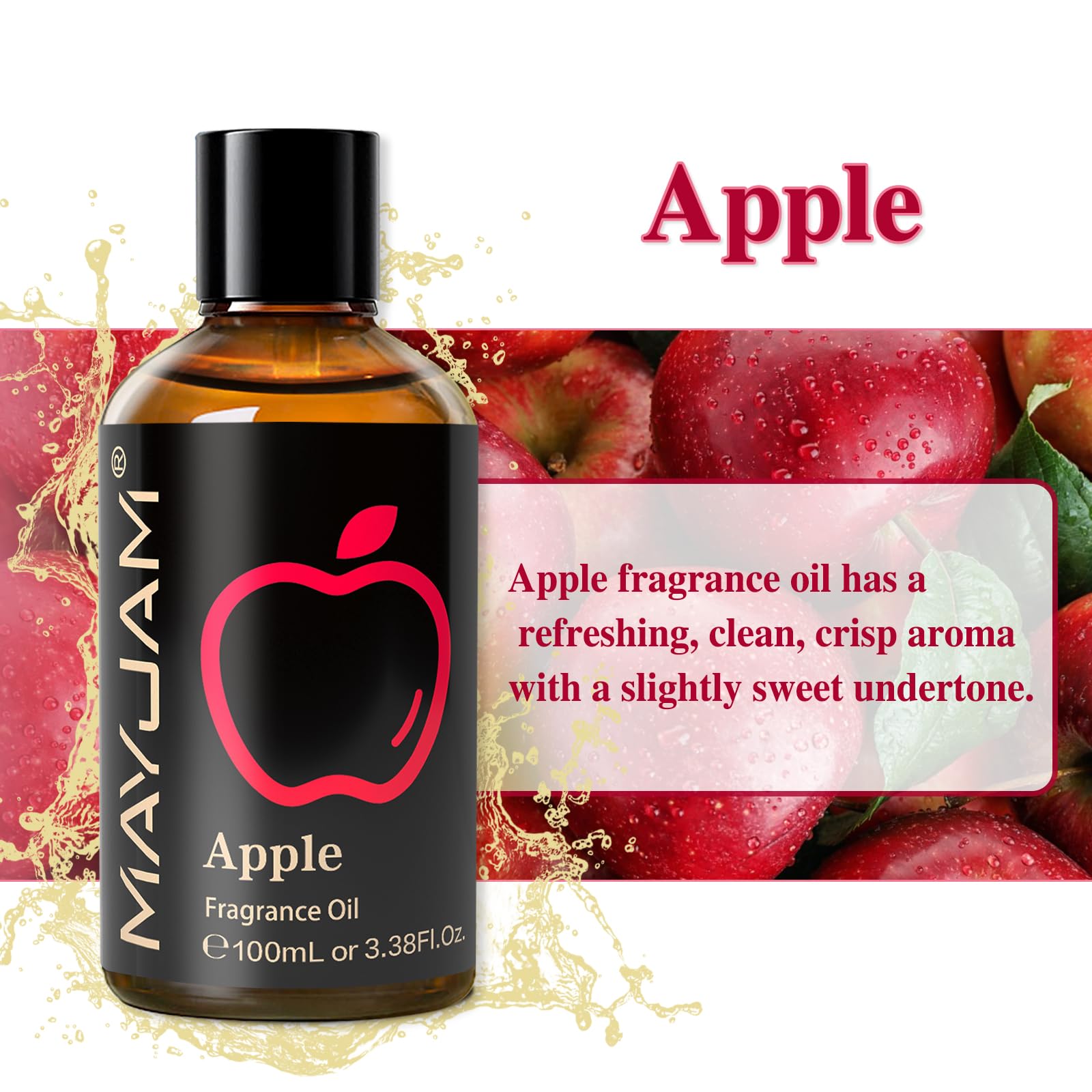 Soap and candle making with MAYJAM Apple Fragrance Oil