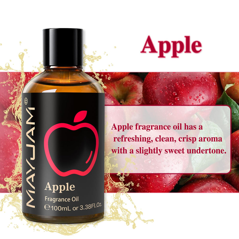 Soap and candle making with MAYJAM Apple Fragrance Oil