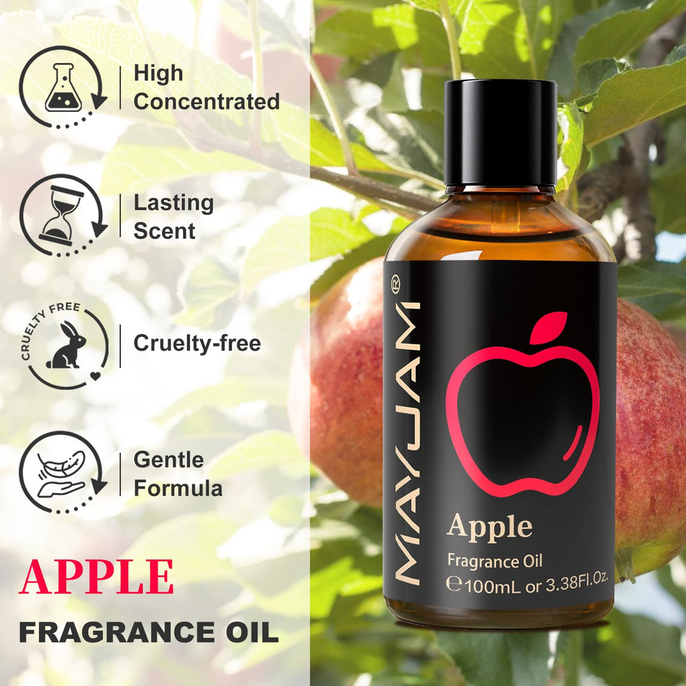 MAYJAM amber glass bottle detail protecting fragrance from light to extend scent life