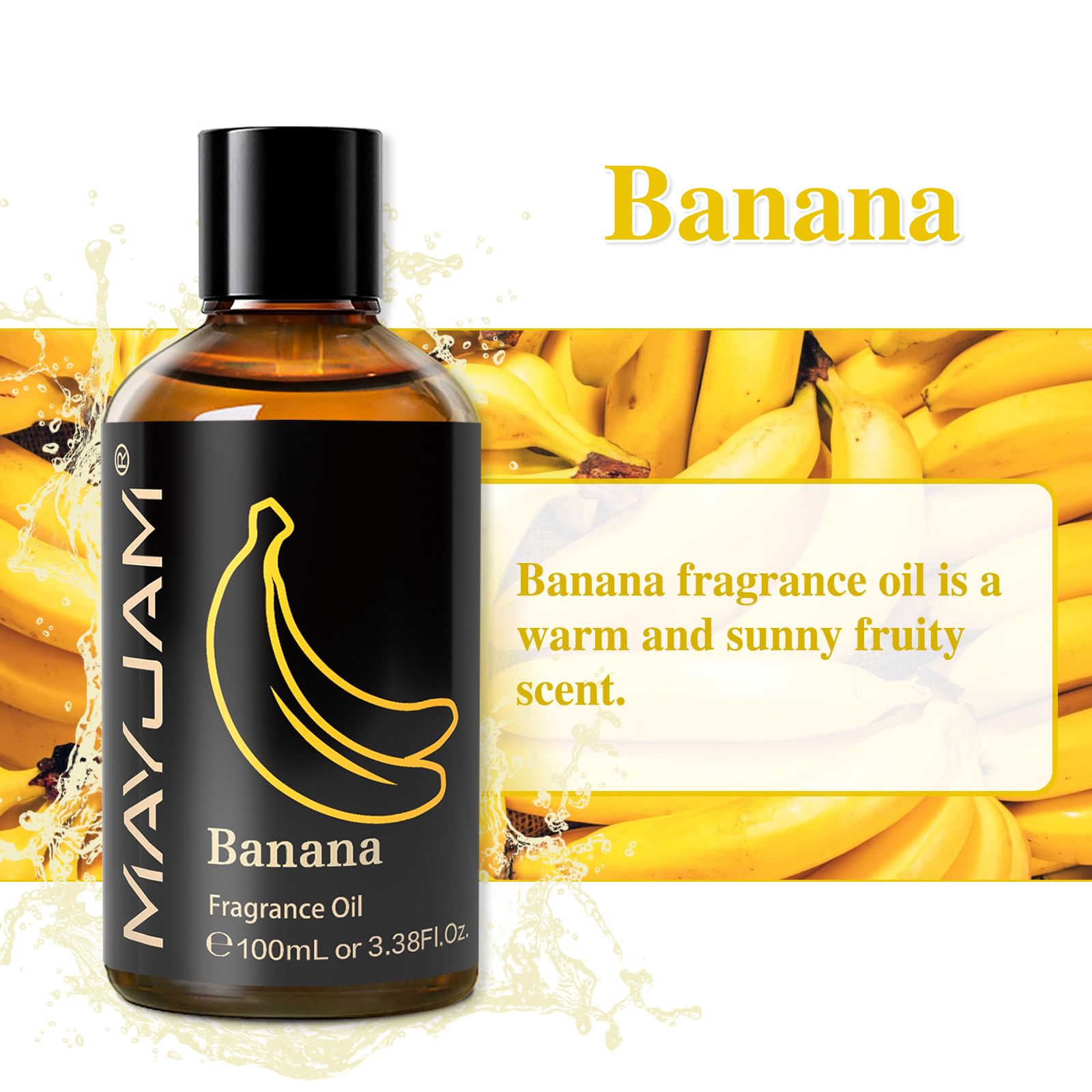 Amber glass bottle suitable for diffusers and essential oils