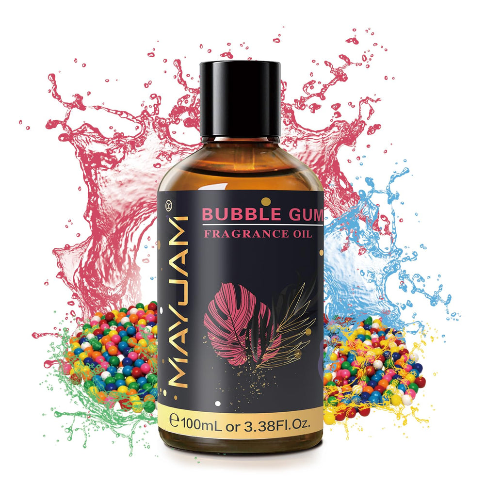 DIY soap and candle making with MAYJAM Bubble Gum Fragrance Oil