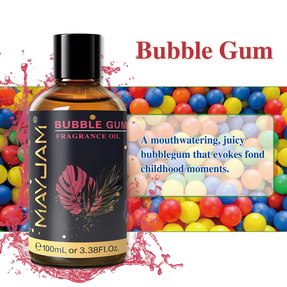 Soap and candle making with MAYJAM Bubble Gum Fragrance Oil