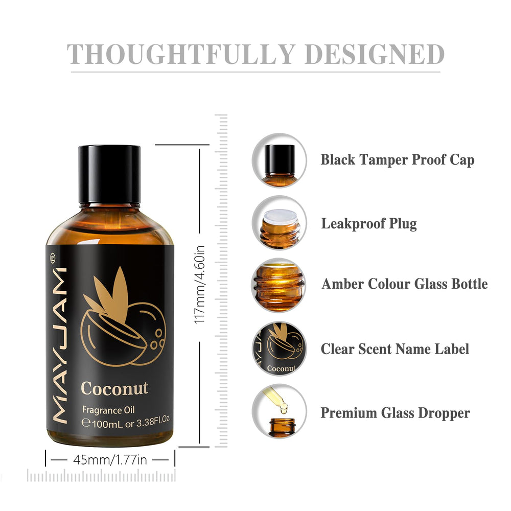 Fragrance oil ideal for diffusers, soaps, and candles