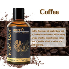 Diffuser setup with MAYJAM Coffee fragrance oil scent