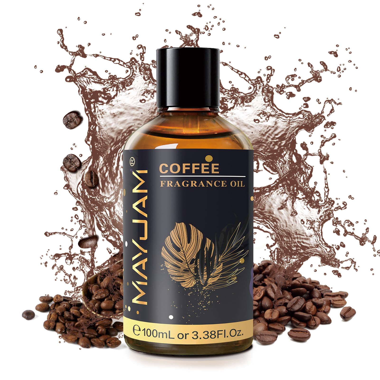 Gift-ready MAYJAM Coffee fragrance oil packaging