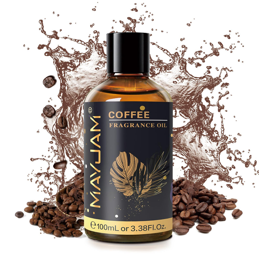 Gift-ready MAYJAM Coffee fragrance oil packaging