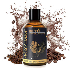 Gift-ready MAYJAM Coffee fragrance oil packaging