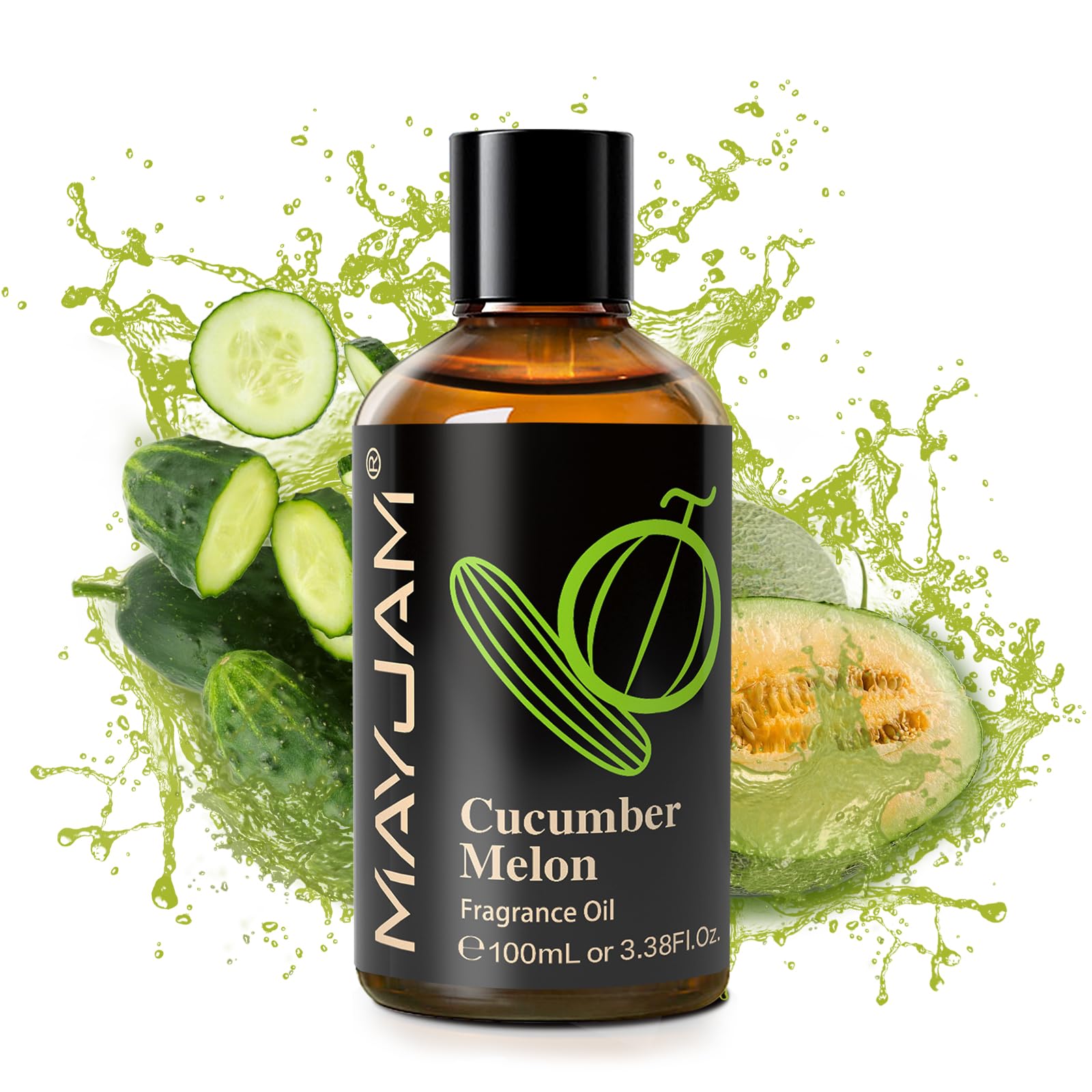 Cucumber melon scent profile image for MAYJAM fragrance oil