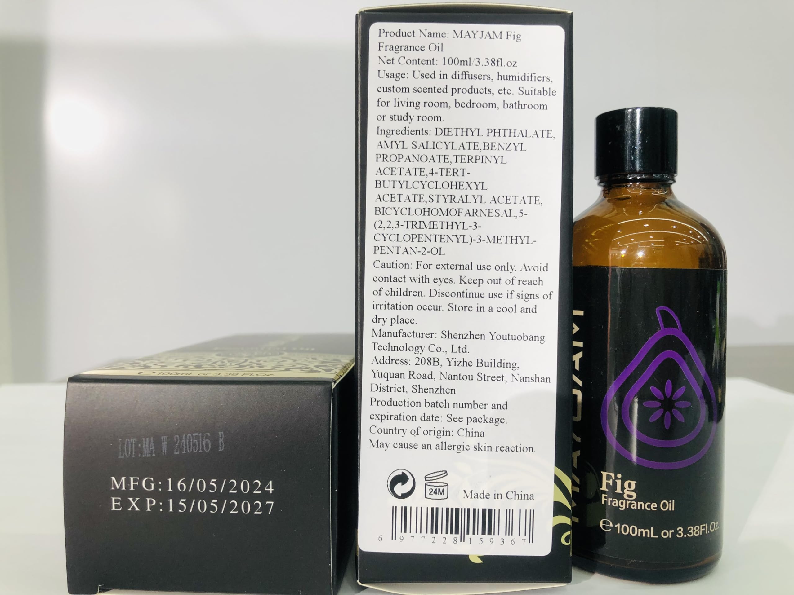 Fig fragrance oil ingredients and features
