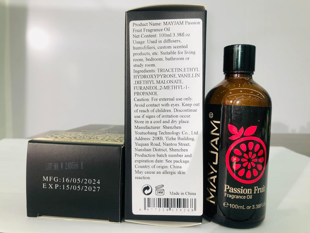 Long-lasting fragrance oil suitable for diffusers