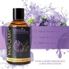 Diffuser with MAYJAM Freesia fragrance oil for scenting a room
