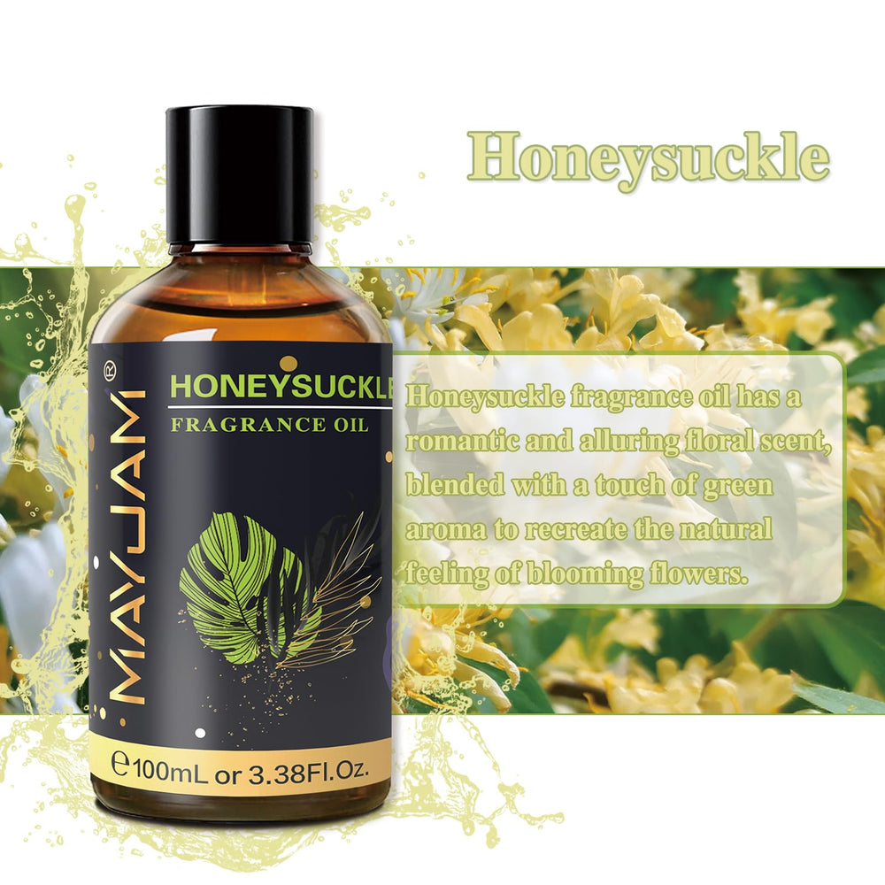 Honeysuckle fragrance oil used in candle making