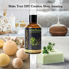 Packaging for MAYJAM Honeysuckle Fragrance Oil