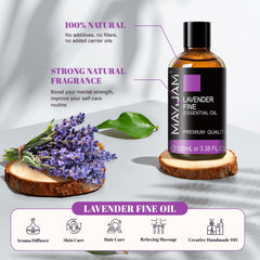 Lavender Fine essential oil being used in a diffuser
