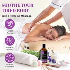 Lavender oil used for hair care and shine