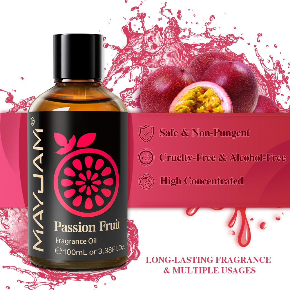 Diffuser with MAYJAM Passion Fruit fragrance oil in a room scene
