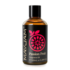 MAYJAM Passion Fruit fragrance oil with glass dropper in amber bottle