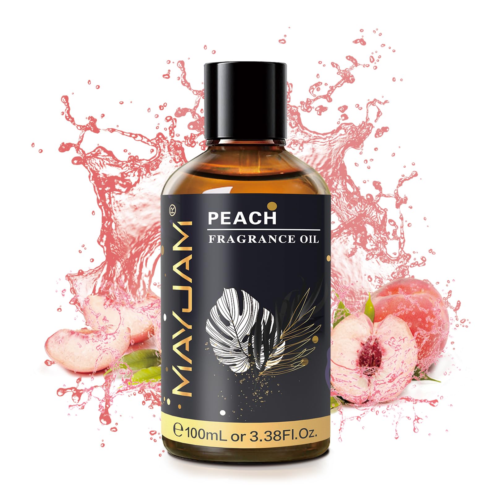 Gift-ready packaging for MAYJAM Peach fragrance oil
