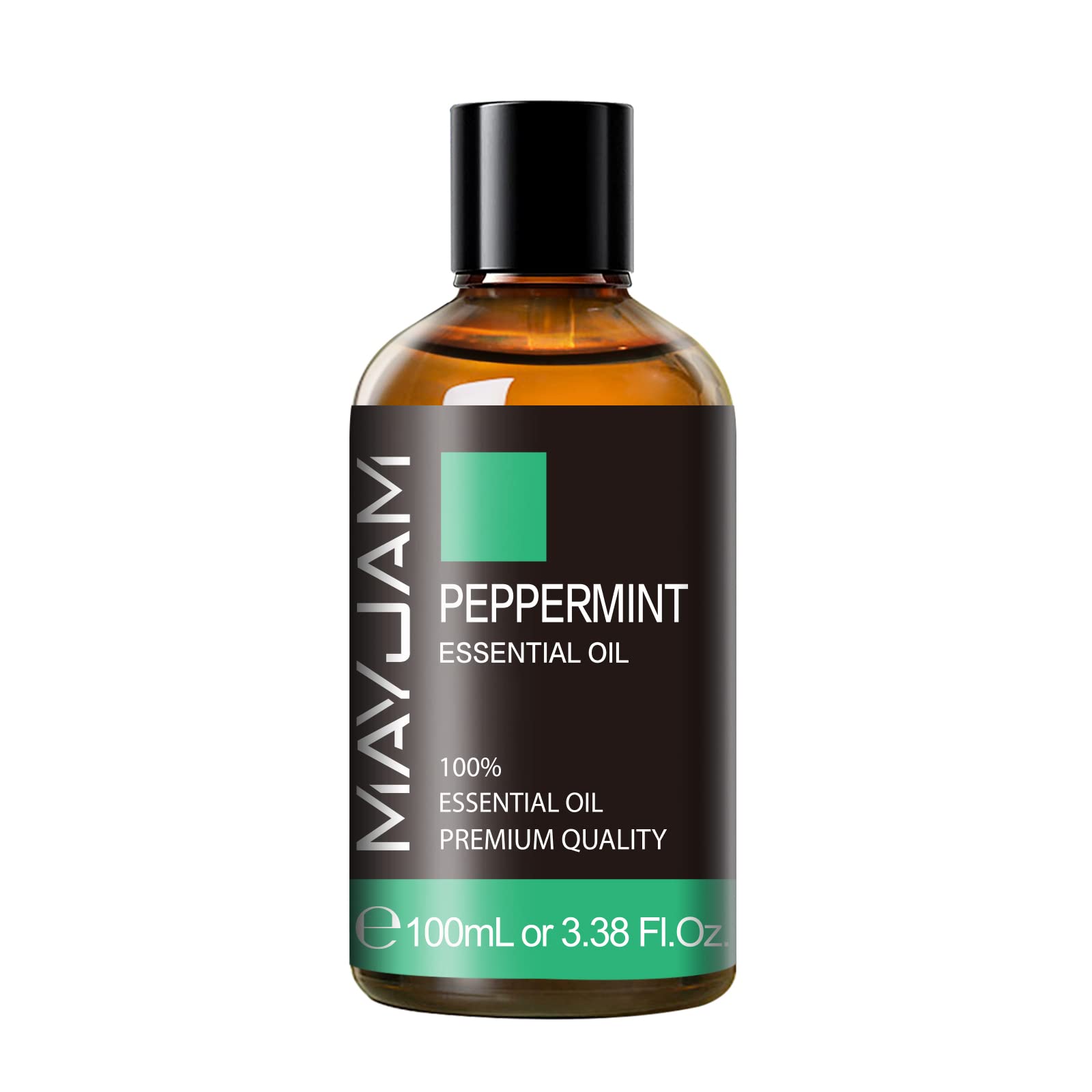 Peppermint essential oil being used in a diffuser
