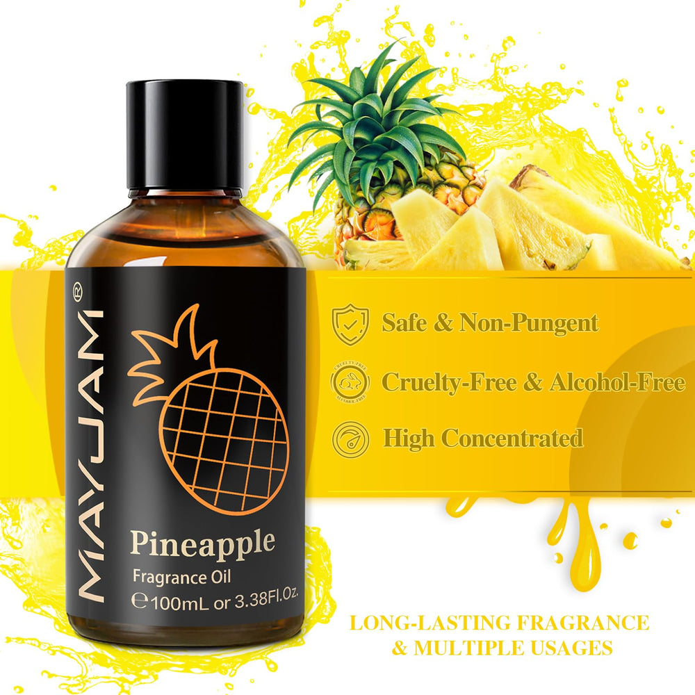 Pineapple fragrance oil being used in a diffuser