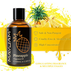 Pineapple fragrance oil being used in a diffuser