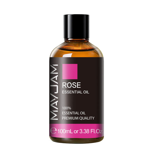 Rose essential oil diffuser with calming aroma
