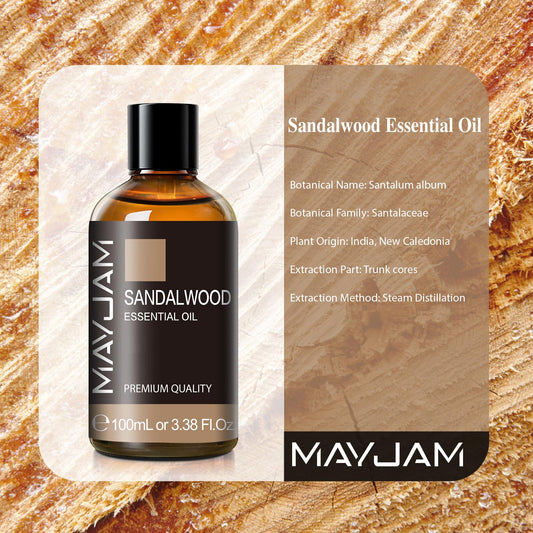 Diffuser with MAYJAM Sandalwood essential oil aroma