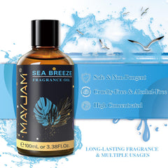 Sea Breeze fragrance oil in use with a diffuser