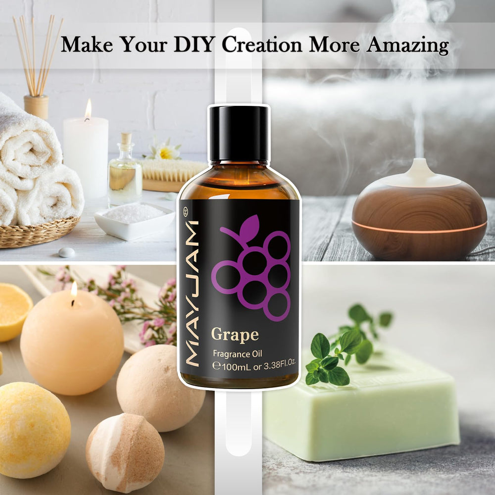 MAYJAM Grape fragrance oil used in soap making