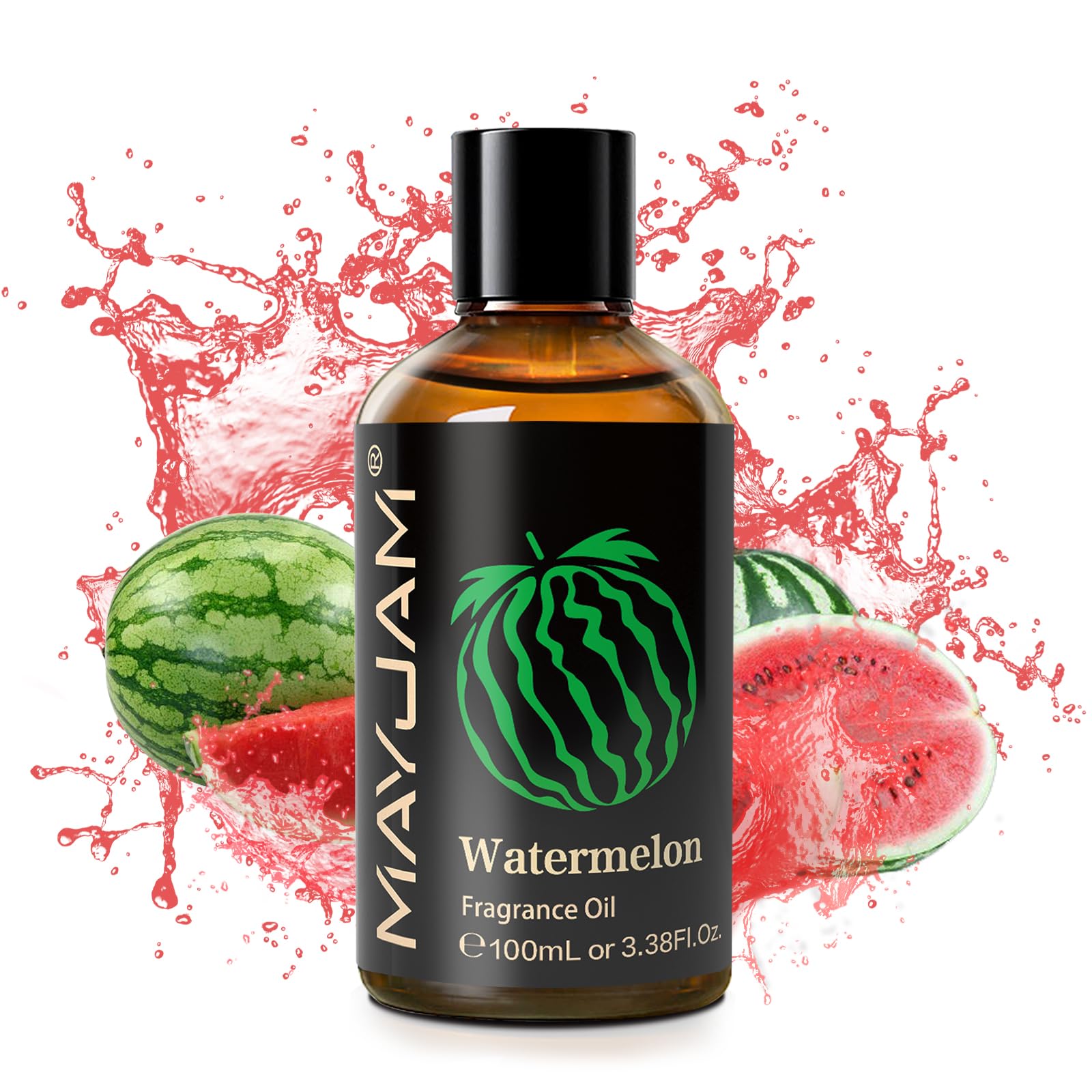 Packaging and labeling for MAYJAM Watermelon fragrance oil