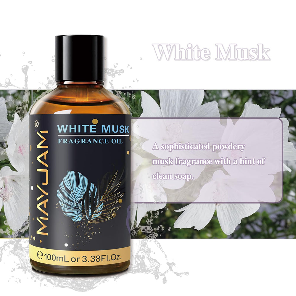 Diffuser setup with MAYJAM White Musk fragrance oil