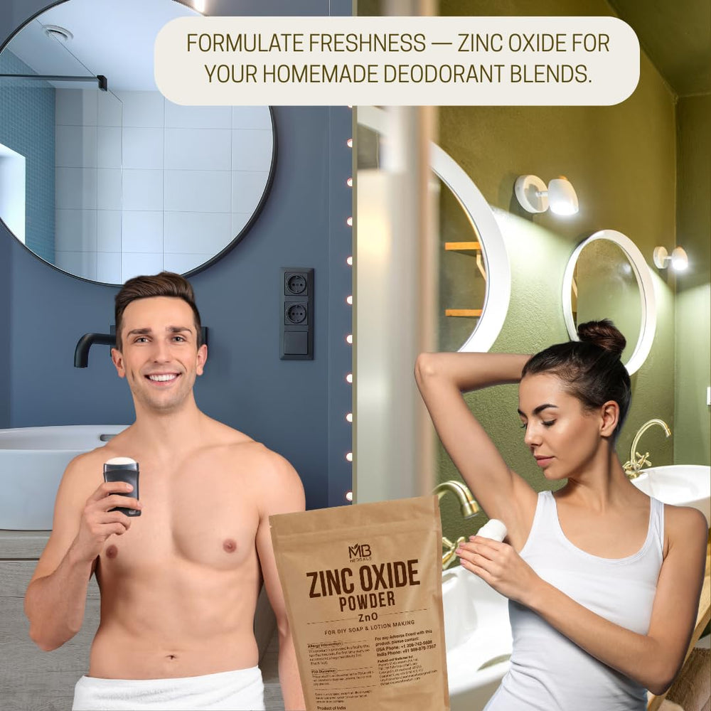 Scoop with MB Herbals Zinc Oxide Powder