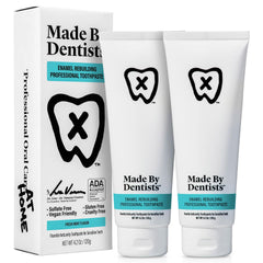 Made by Dentists enamel rebuilding toothpaste 2-pack box