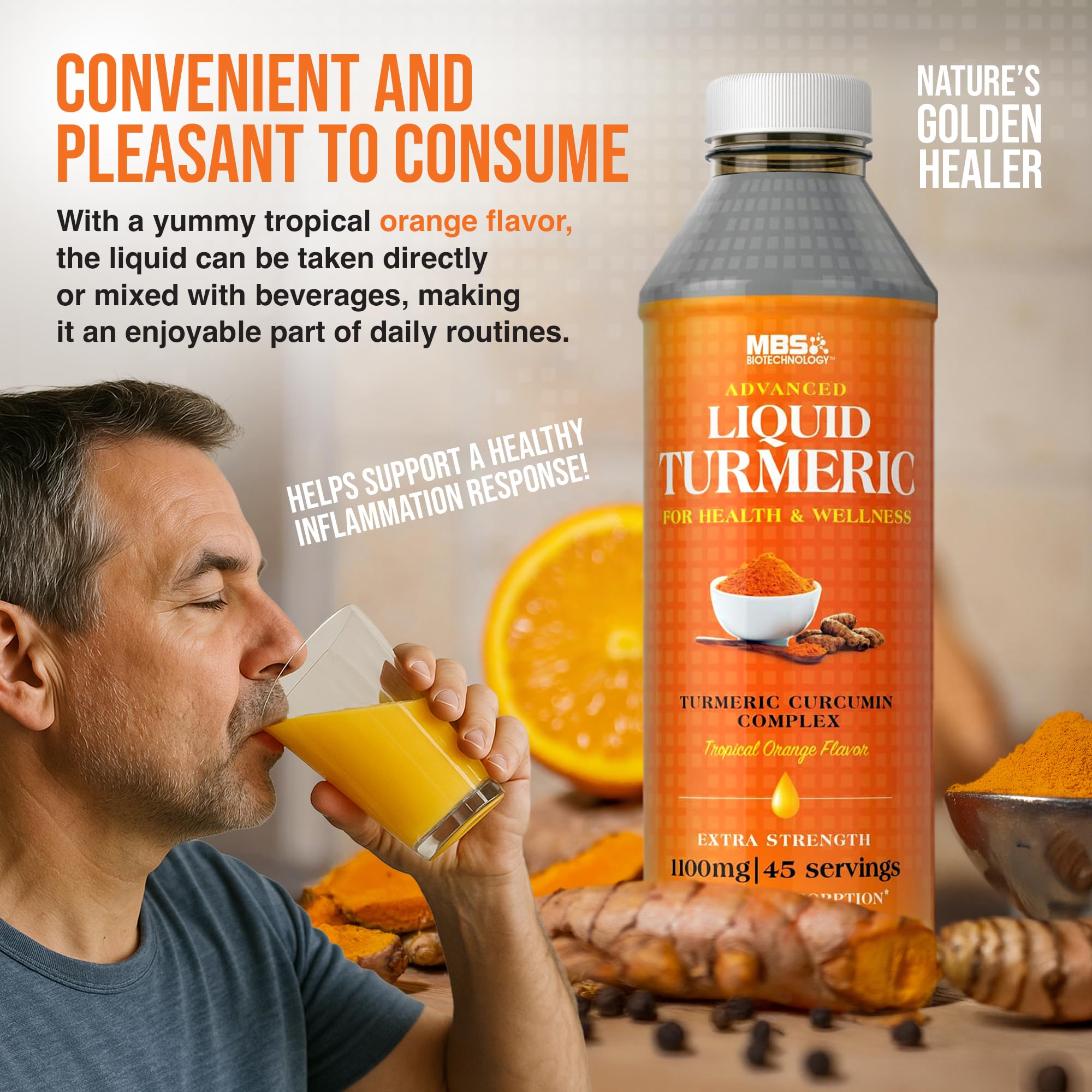 Dosage information for Liquid Turmeric