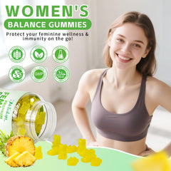 Gummies with Hawaiian pineapple flavor