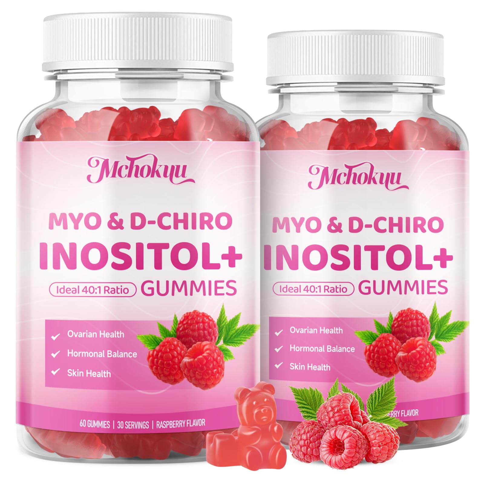 Box packaging with 60-count bottle