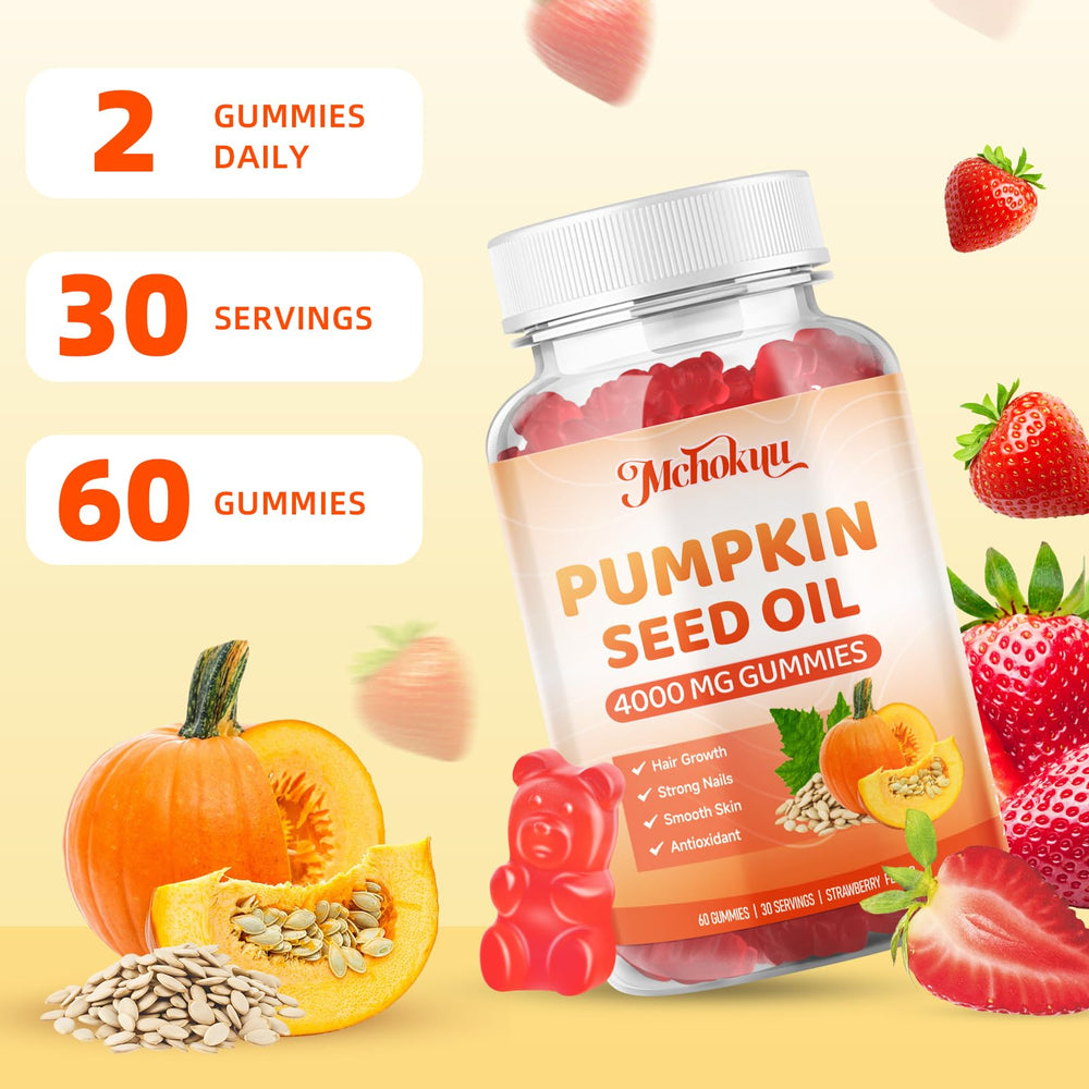 Two gummies per day easy-to-swallow dosage