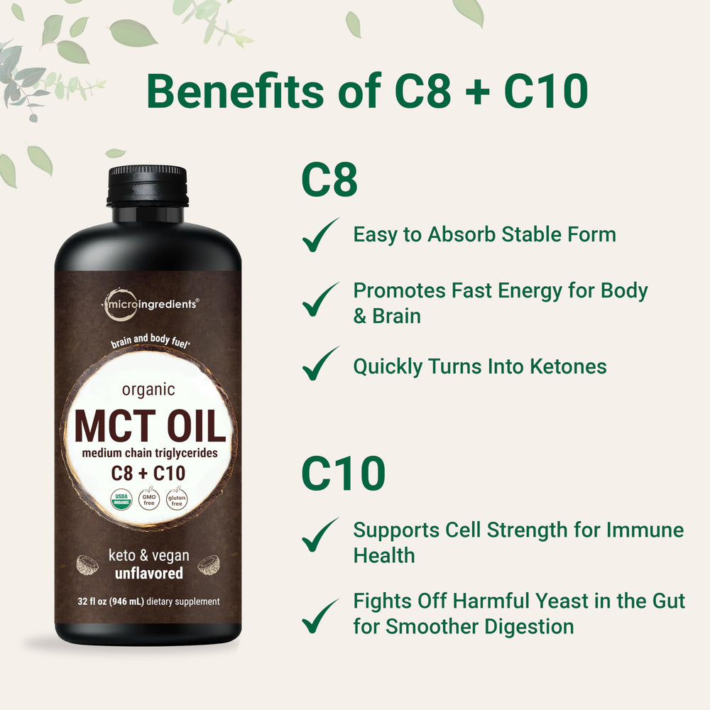 Pouring MCT Oil into coffee