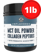 Coffee with added MCT Oil Powder for creaminess